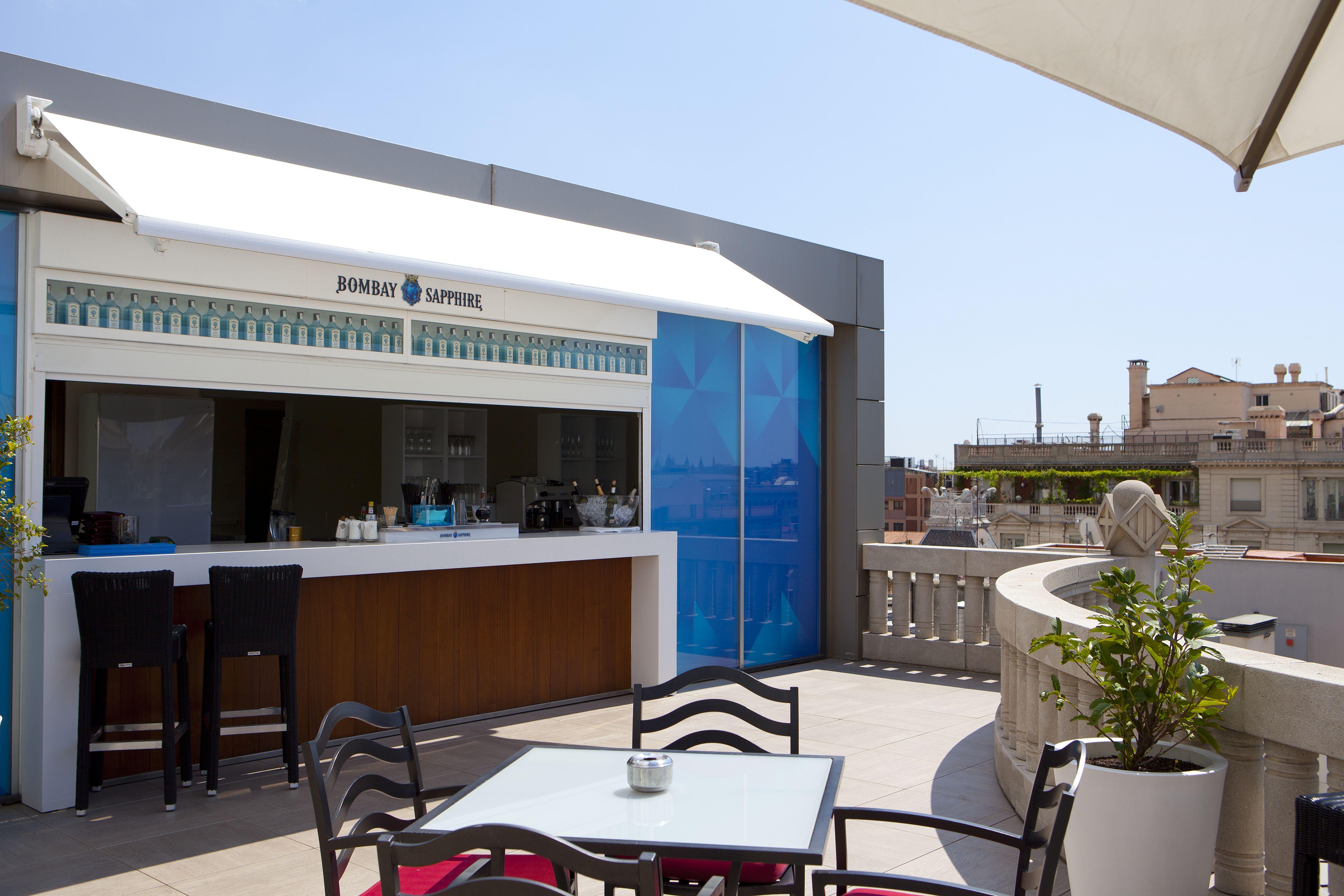 Hotel Casa Fuster G.L Monumento Barcelona Exteriér fotografie The rooftop bar