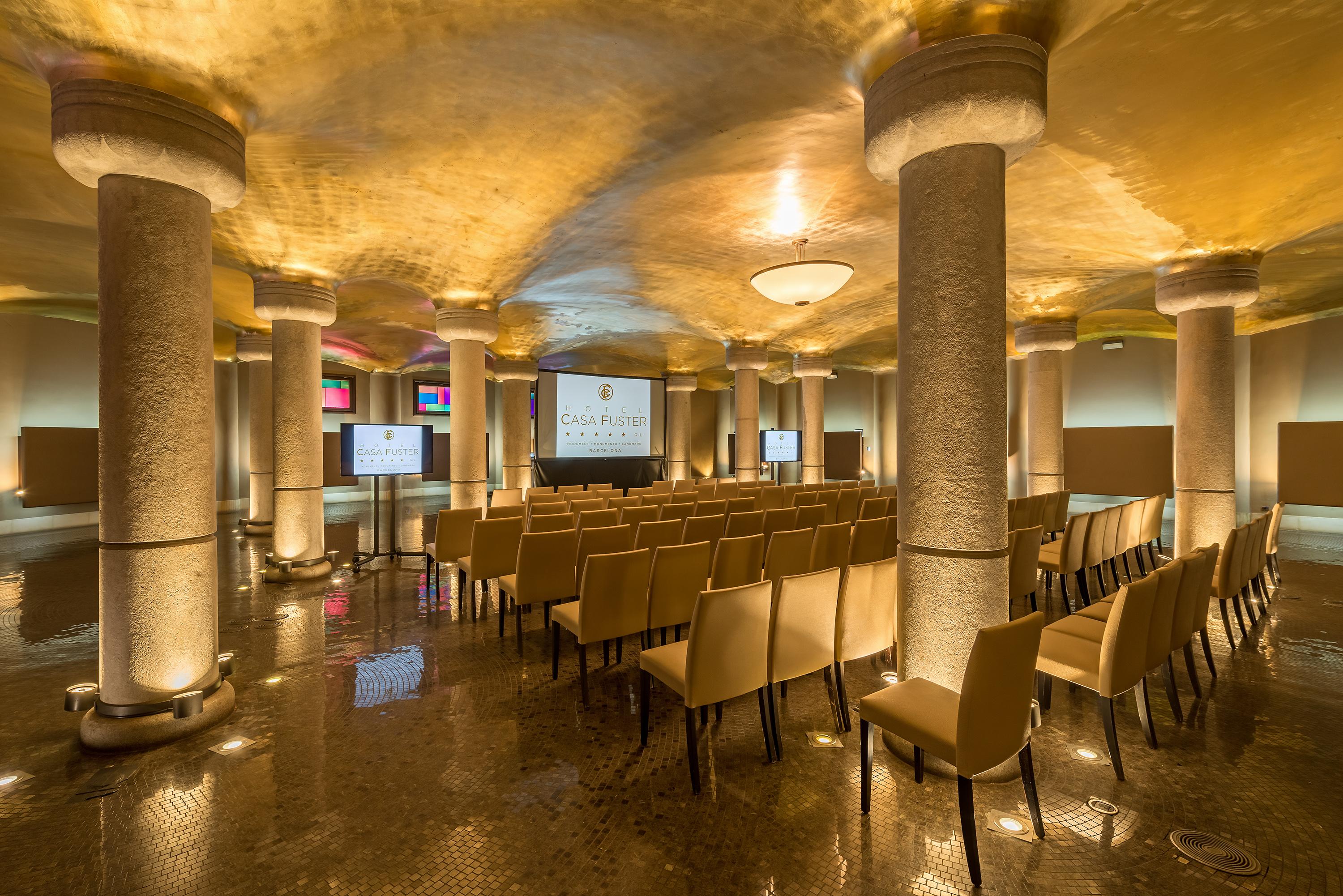 Hotel Casa Fuster G.L Monumento Barcelona Exteriér fotografie The Gold Room